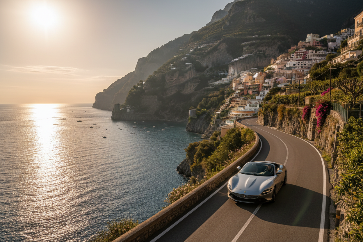Italian Amalfi Coast Hero Image